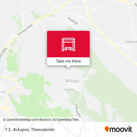 Τ.Σ. Φιλυρου map