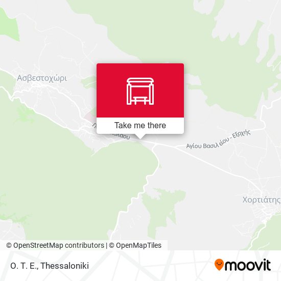 Ο. Τ. Ε. map