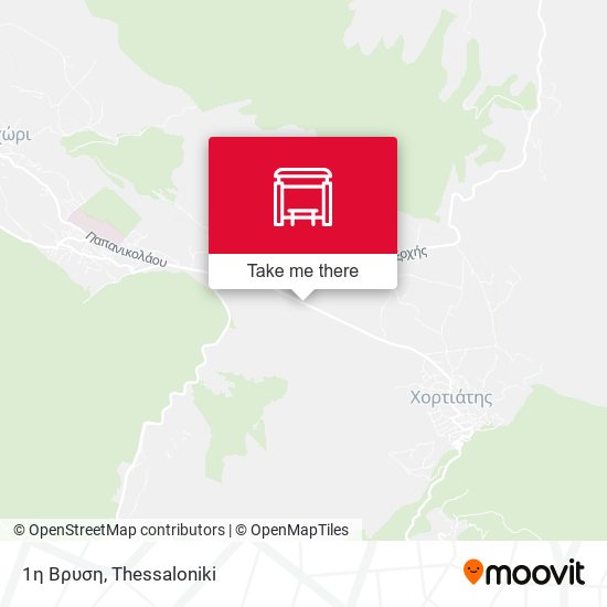 1η Βρυση map
