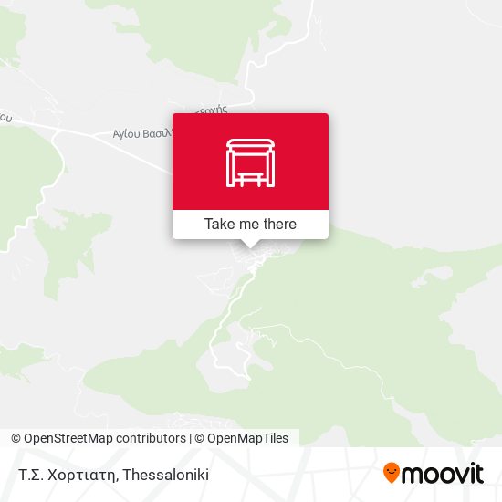 Τ.Σ. Χορτιατη map
