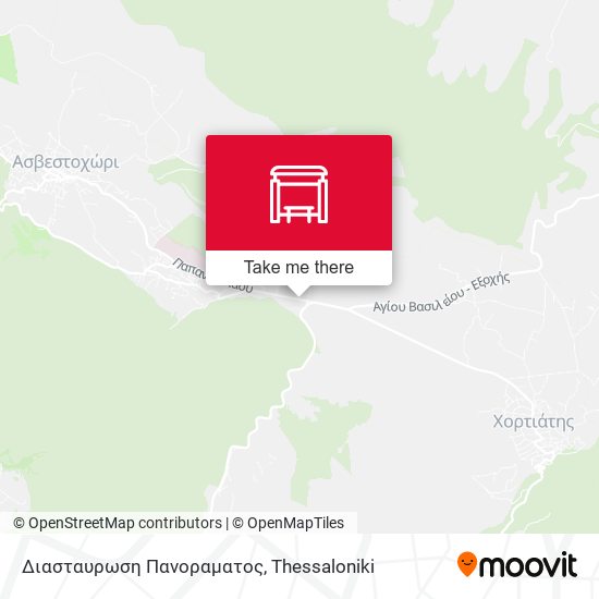 Διασταυρωση Πανοραματος map