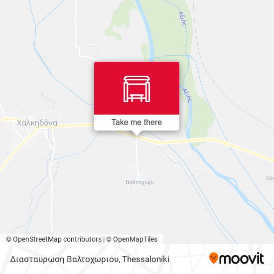 Διασταυρωση Βαλτοχωριου map
