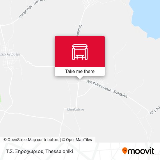 Τ.Σ. Ξηροχωριου map