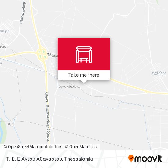 Τ. Ε. Ε Αγιου Αθανασιου map