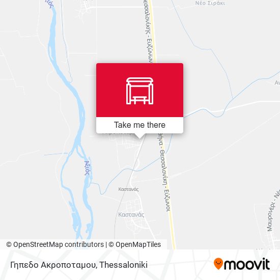Γηπεδο Ακροποταμου map