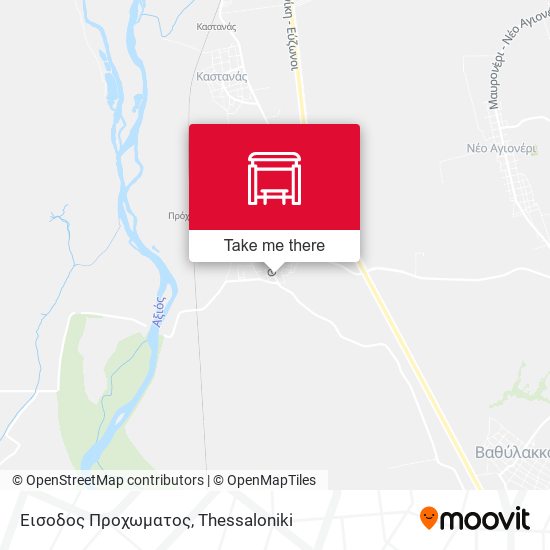 Εισοδος Προχωματος map