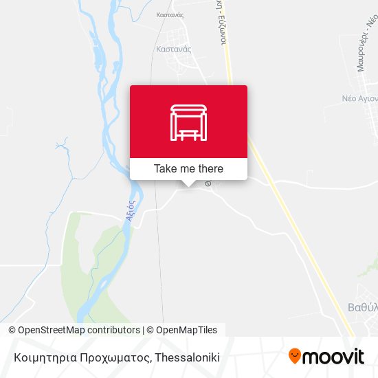 Κοιμητηρια Προχωματος map