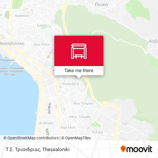Τ.Σ. Τριανδριας map