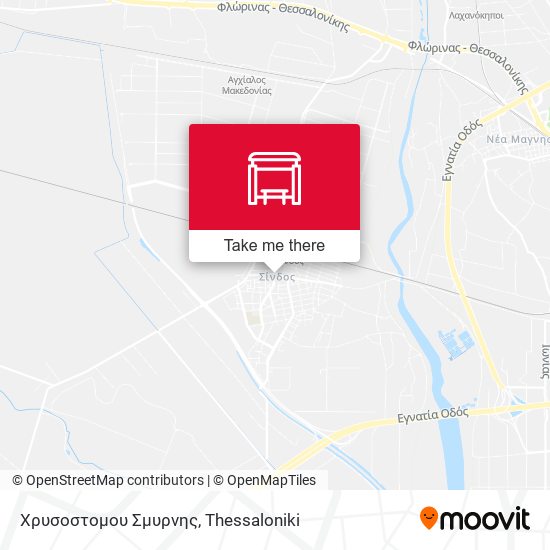 Χρυσοστομου Σμυρνης map