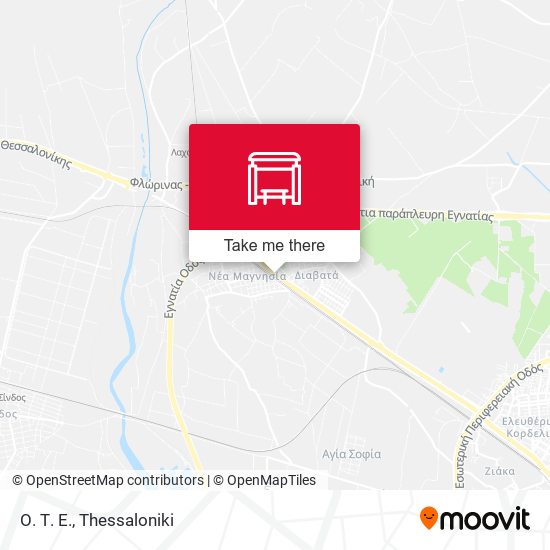 Ο. Τ. Ε. map