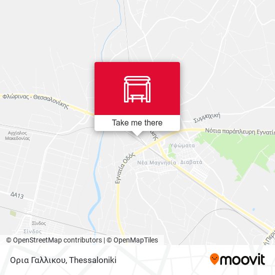 Ορια Γαλλικου map