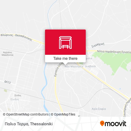 Παλιο Τερμα map