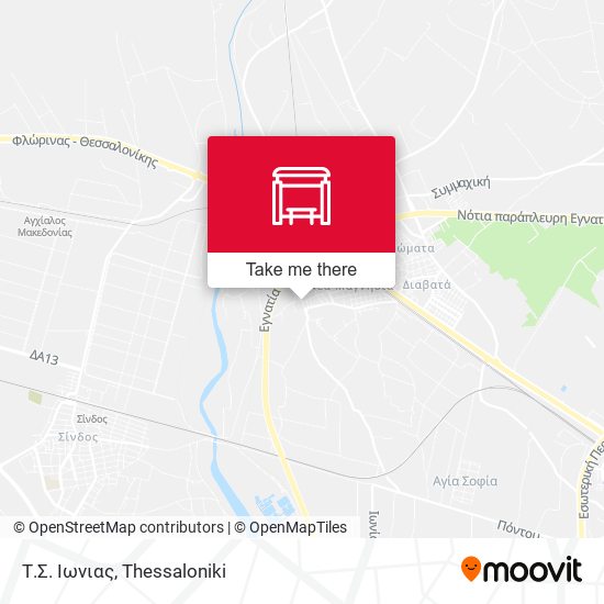 Τ.Σ. Ιωνιας map