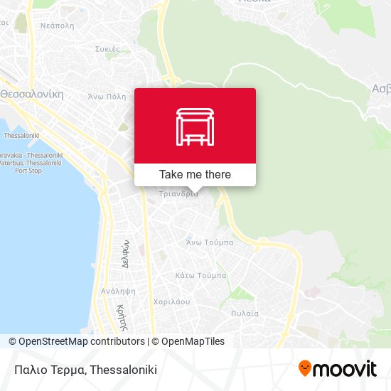 Παλιο Τερμα map