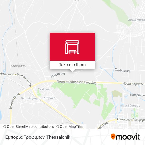 Εμπορια Τροφιμων map