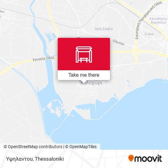 Υψηλαντου map