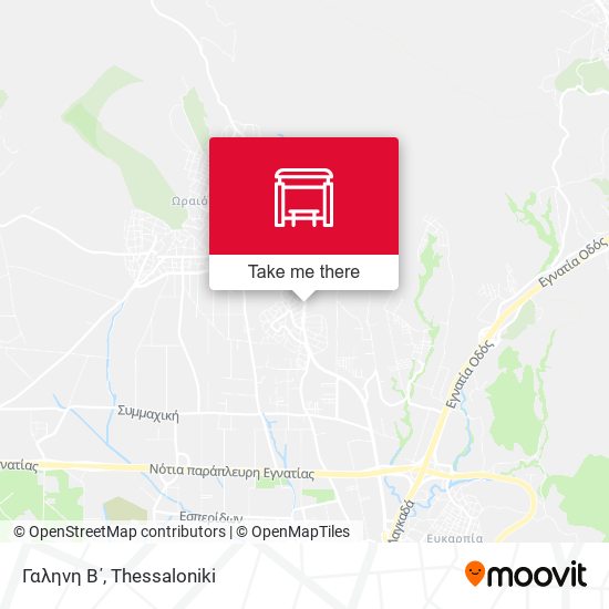 Γαληνη Β΄ map