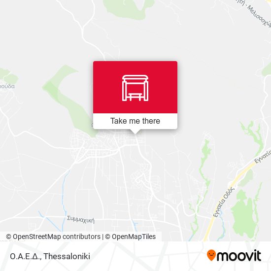 Ο.Α.Ε.Δ. map