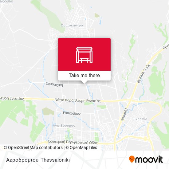 Αεροδρομιου map
