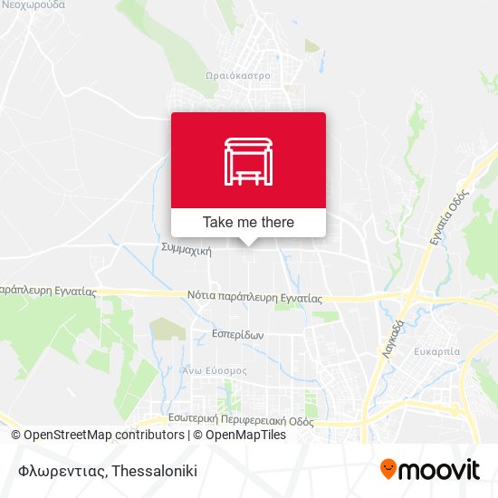 Φλωρεντιας map
