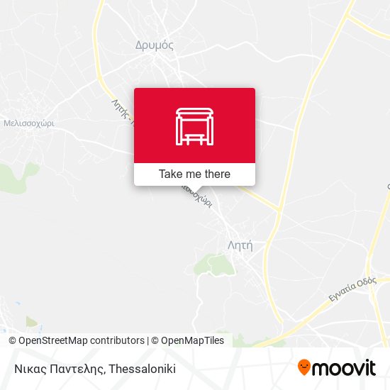 Νικας Παντελης map