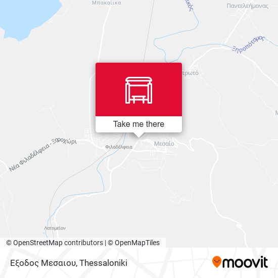 Εξοδος Μεσαιου map