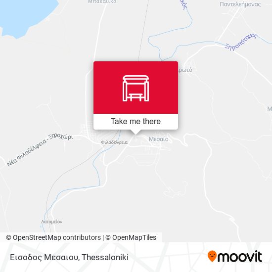 Εισοδος Μεσαιου map