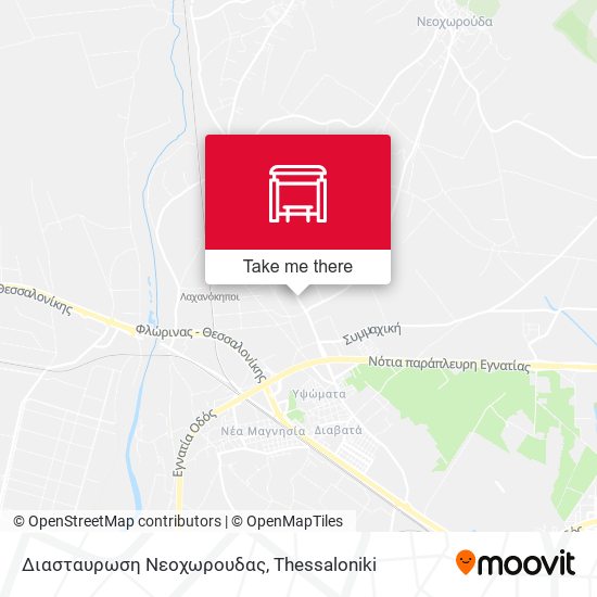 Διασταυρωση Νεοχωρουδας map