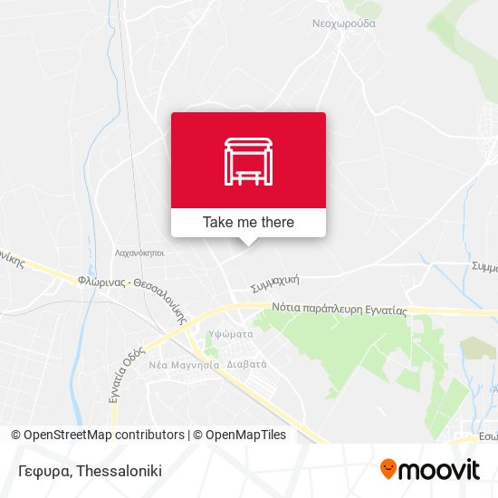 Γεφυρα map