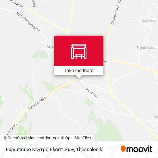 Ευρωπαικο Κεντρο Ελαστικων map