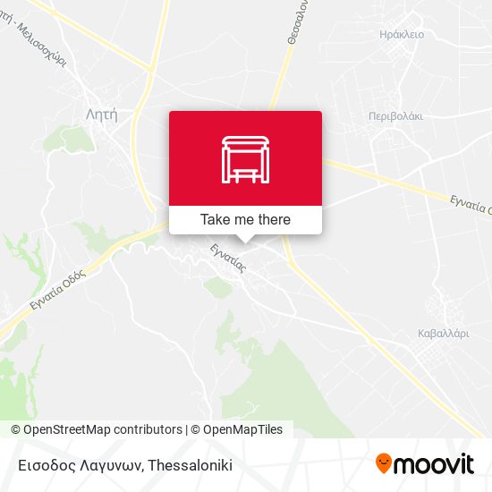 Εισοδος Λαγυνων map