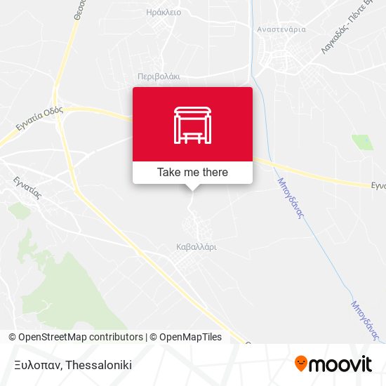 Ξυλοπαν map