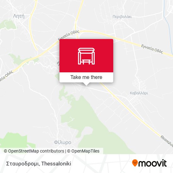 Σταυροδρομι map