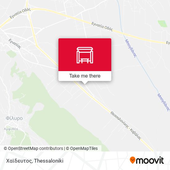Χαϊδευτος map
