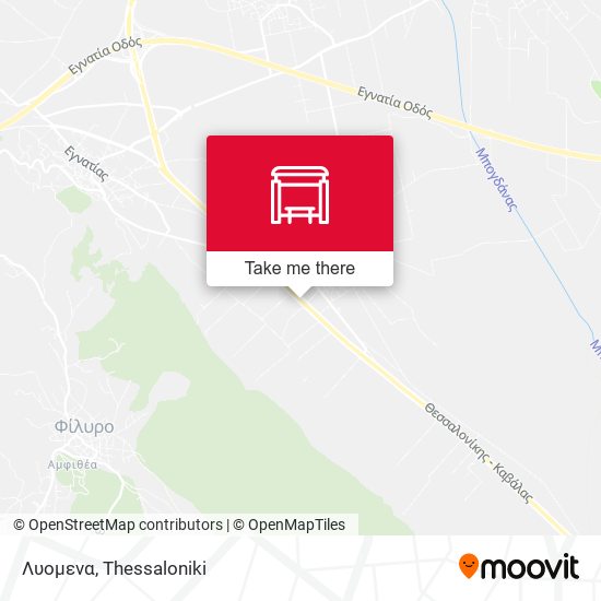 Λυομενα map