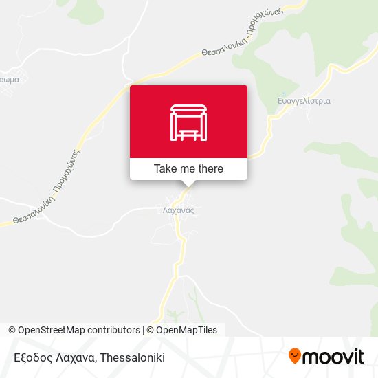 Εξοδος Λαχανα map