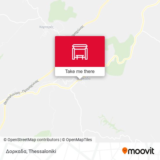 Δορκαδα map