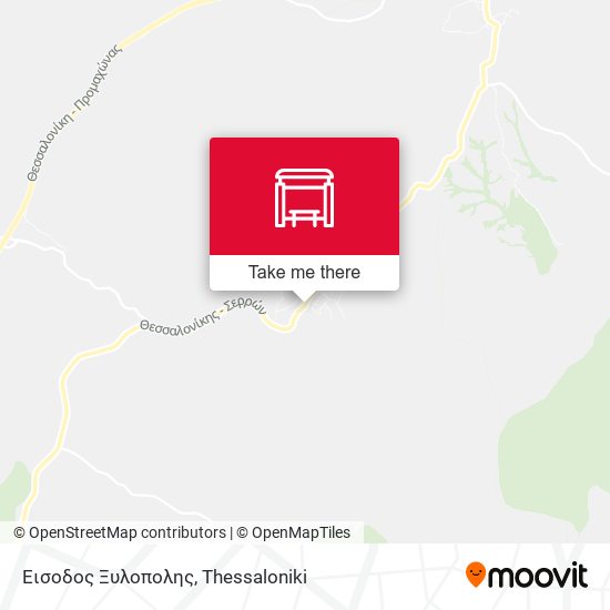Εισοδος Ξυλοπολης map