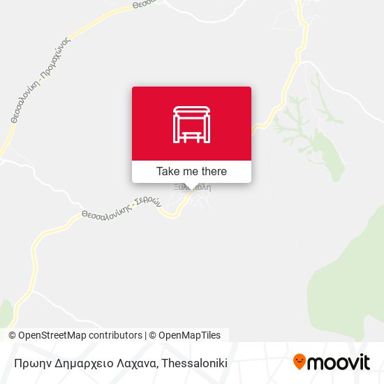 Πρωην Δημαρχειο Λαχανα map