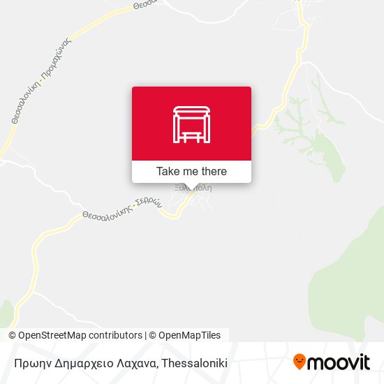 Πρωην Δημαρχειο Λαχανα map