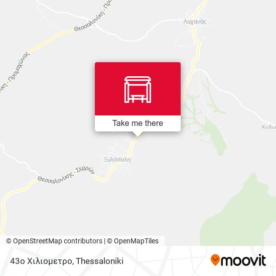 43ο Χιλιομετρο map
