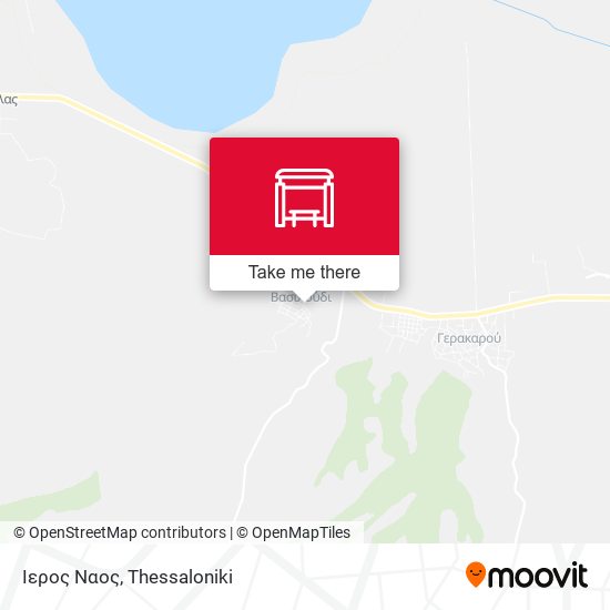 Ιερος Ναος map