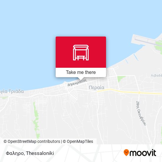 Φαληρο map