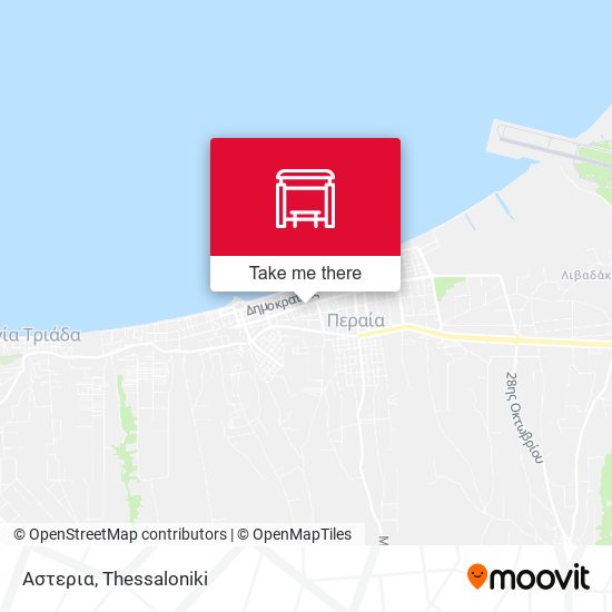 Αστερια map