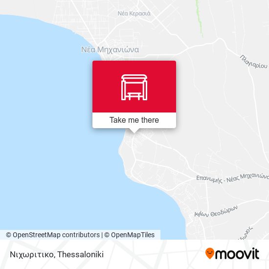 Νιχωριτικο map