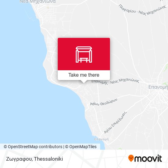 Ζωγραφου map
