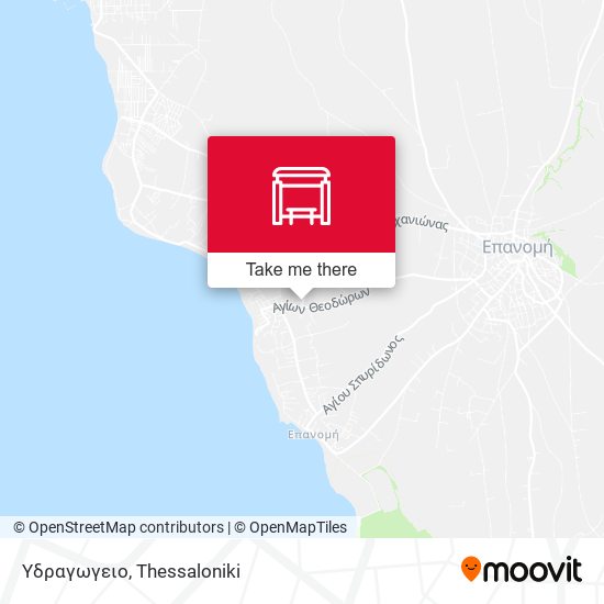 Υδραγωγειο map