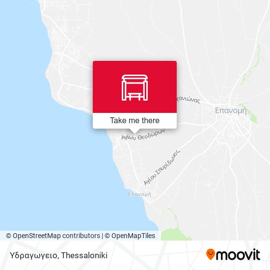 Υδραγωγειο map