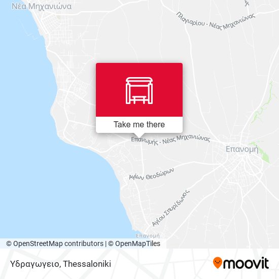 Υδραγωγειο map