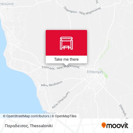 Παραδεισος map